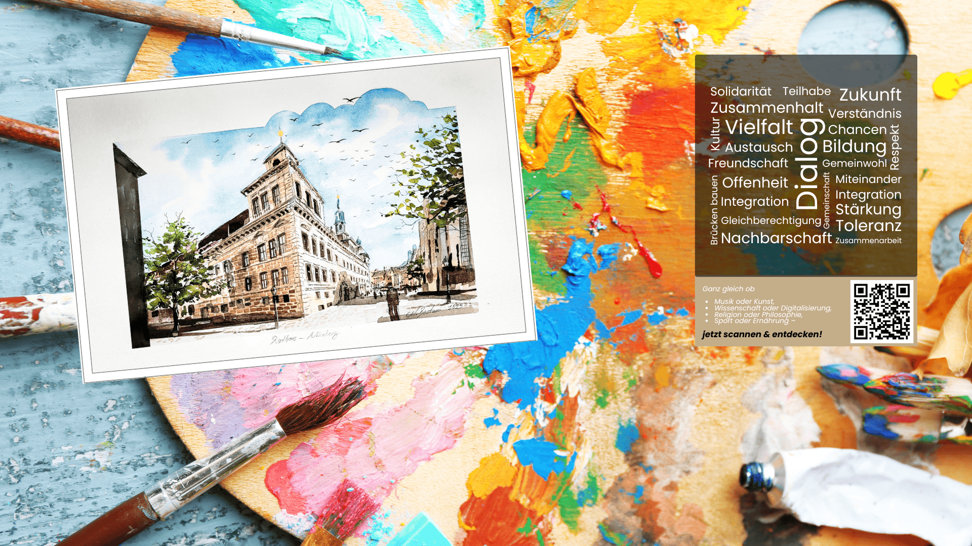 Wenn Kunst Brücken baut: Wie ein Kalender Menschen zusammenbringt